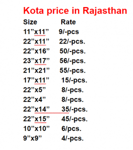 kota stone price