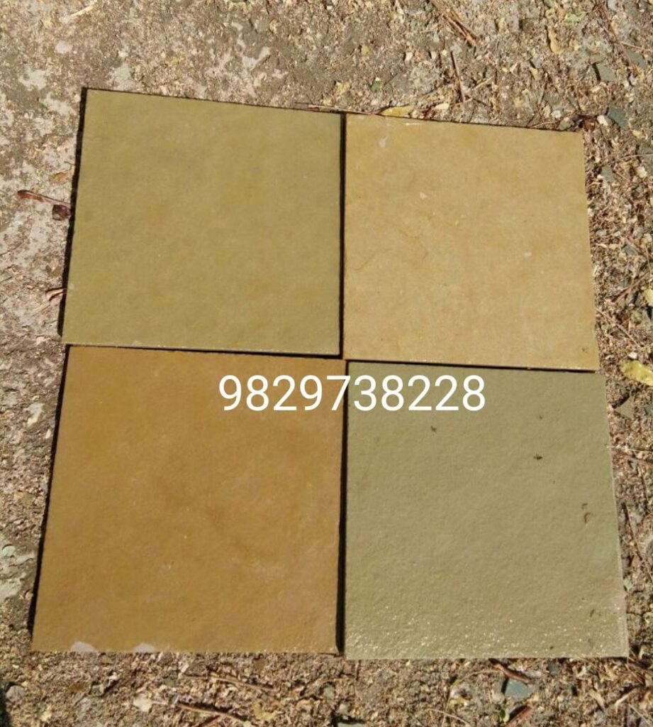 brown kota stone in multi-color