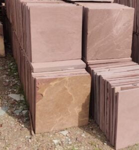 Red mandana stone