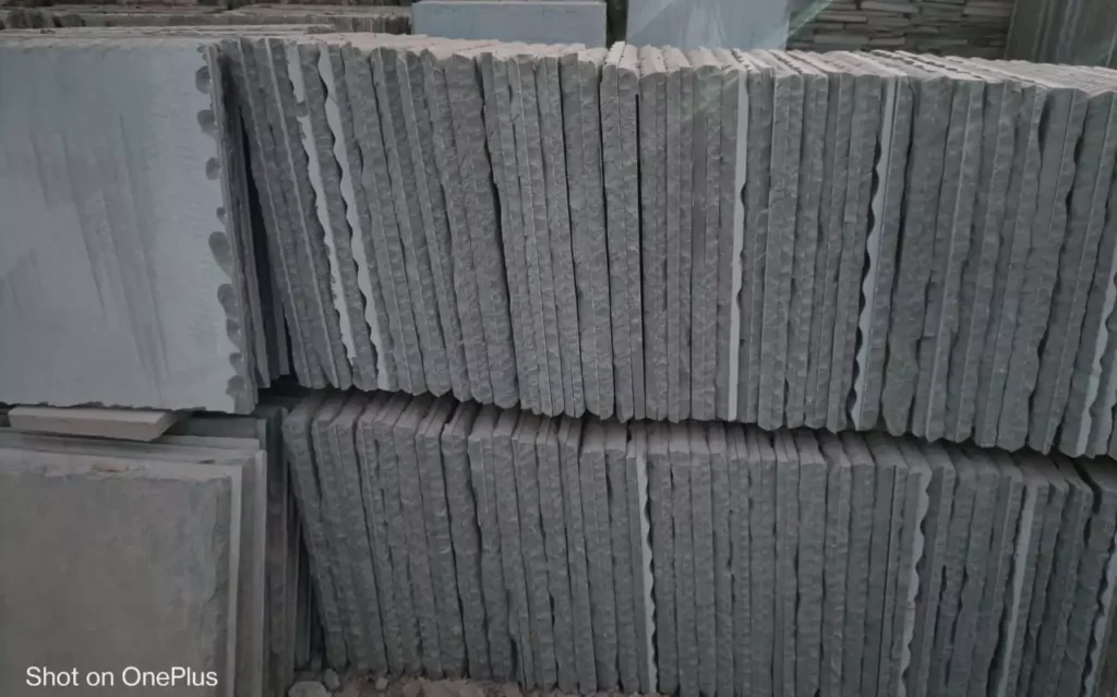 Kota stone ghadai wala material. Direct fitting without any gap. One block, one color super material, best in quality. Thickness 3/4"-1" and 1"-1.25".